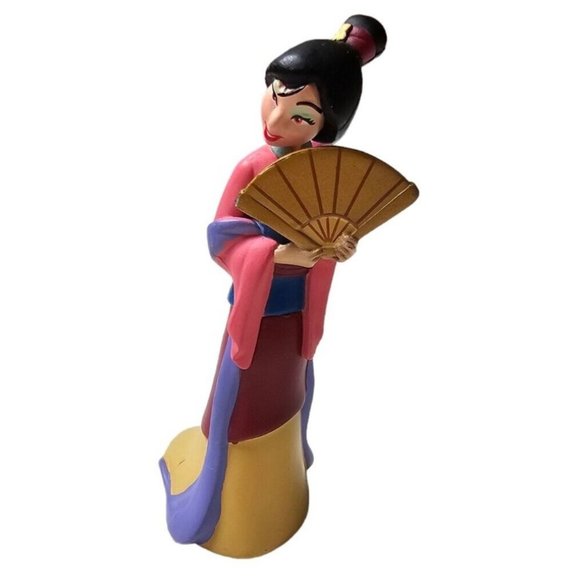 Disney Princess Mulan Figurine 4" PVC Figure Poised Cake Topper Loose Vietnam - Picture 1 of 7